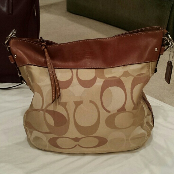 Coach Handbags - Coach Carly Large Shoulder Bag